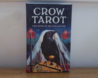 Authentic - Crow Tarot Deck & Guidebook by M.J. Cullinane - New / Sealed M.J.'s First Deck