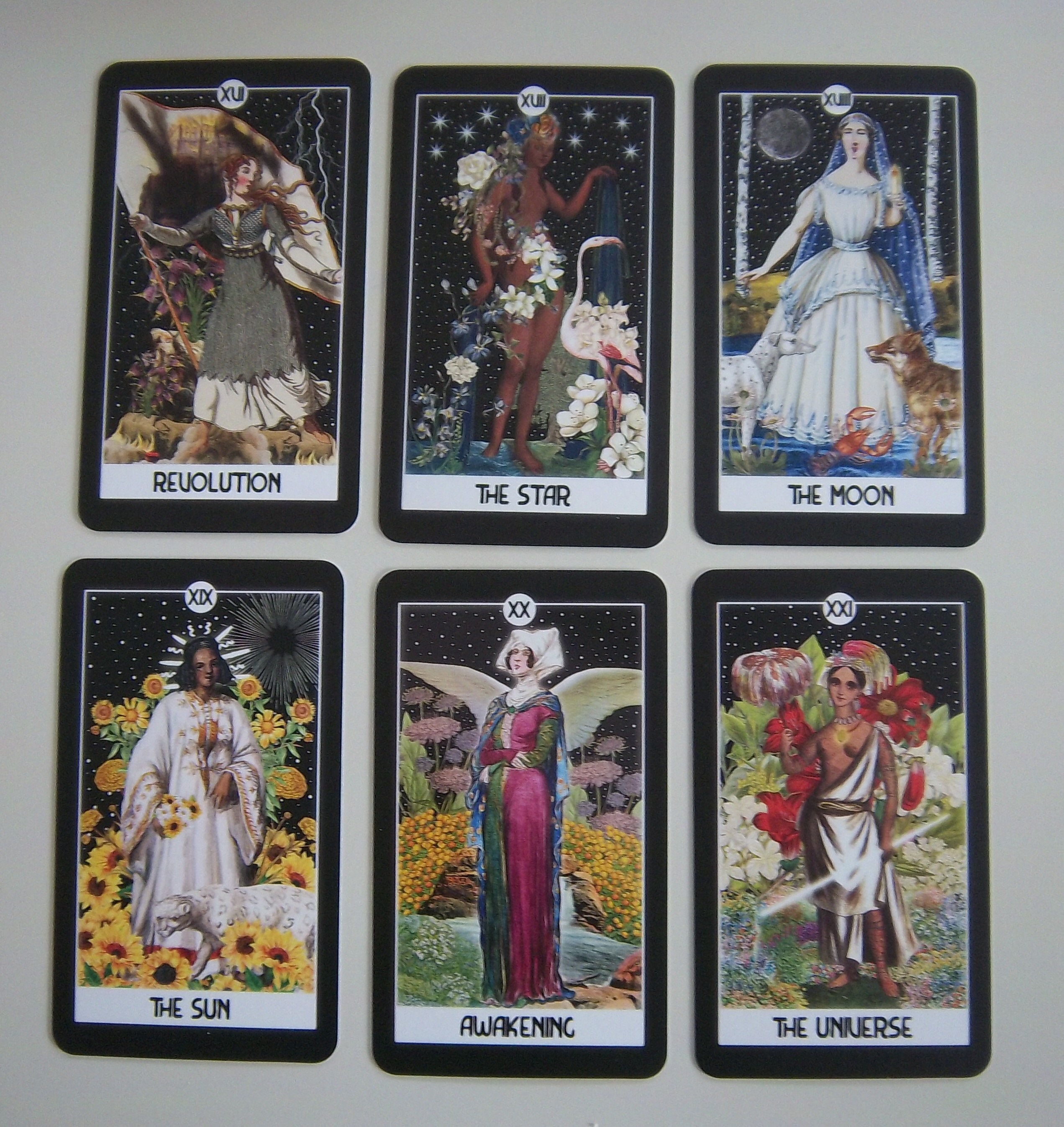 The Intuitive Night Goddess Tarot Deck W/ Guidebook by Linzi