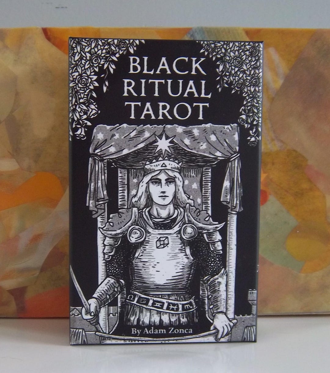 Black Ritual Tarot Deck by Adam Zonca W/ Guidebook - New / Sealed - Etsy