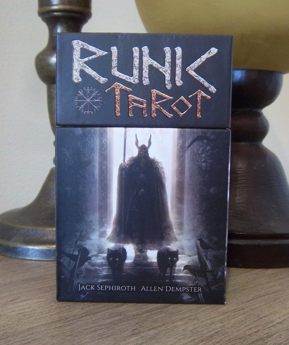 Runic Tarot Deck With Guidebook by Jack Sephiroth - Allen Dempster
