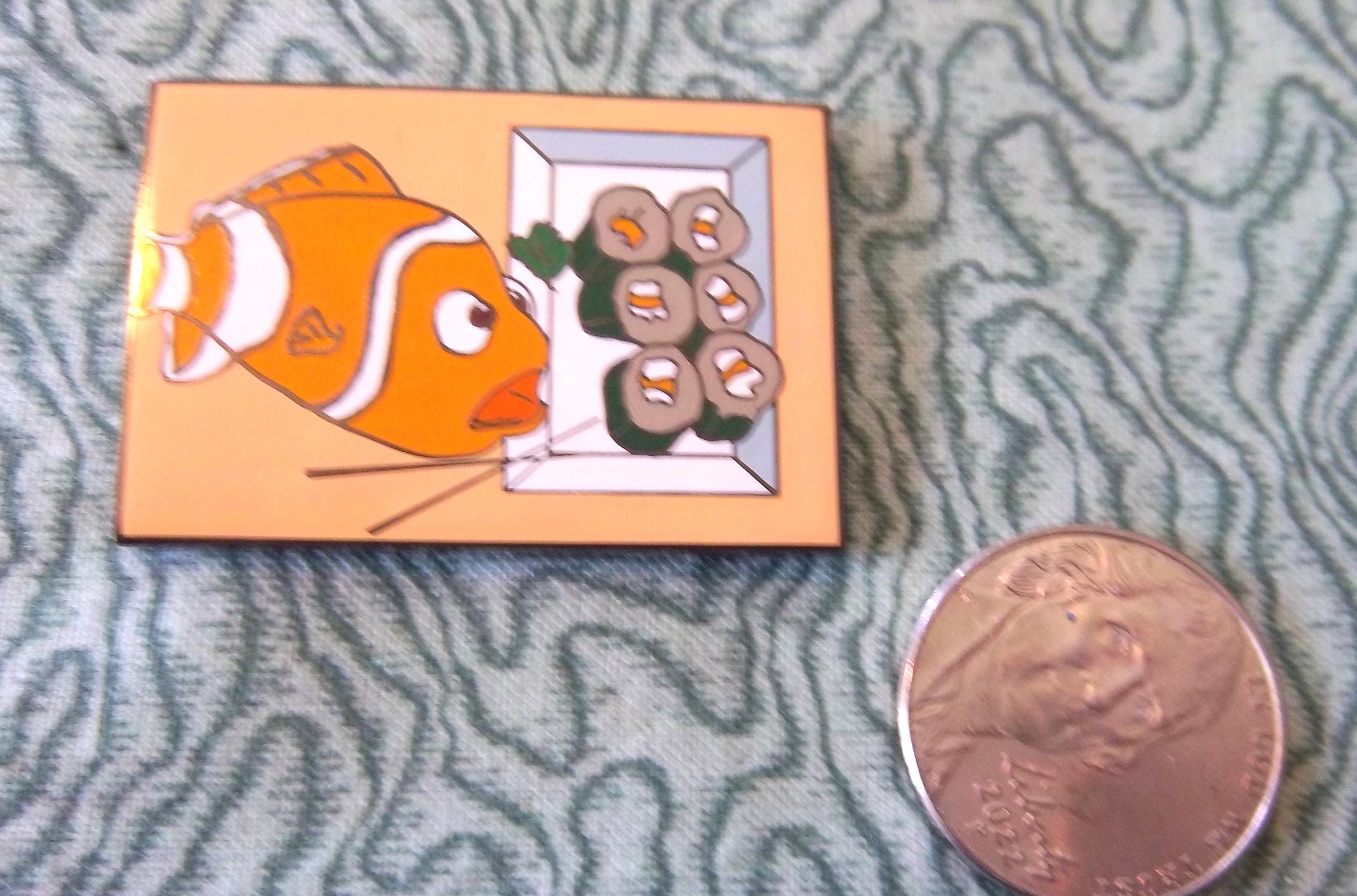 Finding Nemo Fantasy - Sushi Plate - Yikes! Pin LE 100 [not A