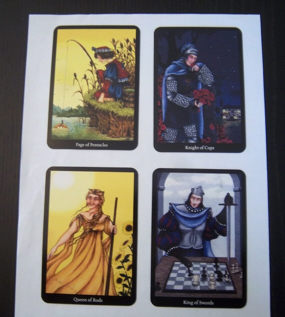 Anna K Tarot & Book Set par Anna k dans la tradition de Waite - Etsy France