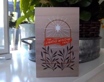 The Lighted Window Tarot Deck w/ Guidebook by Lindsay Hook-  Indie / New / Sealed