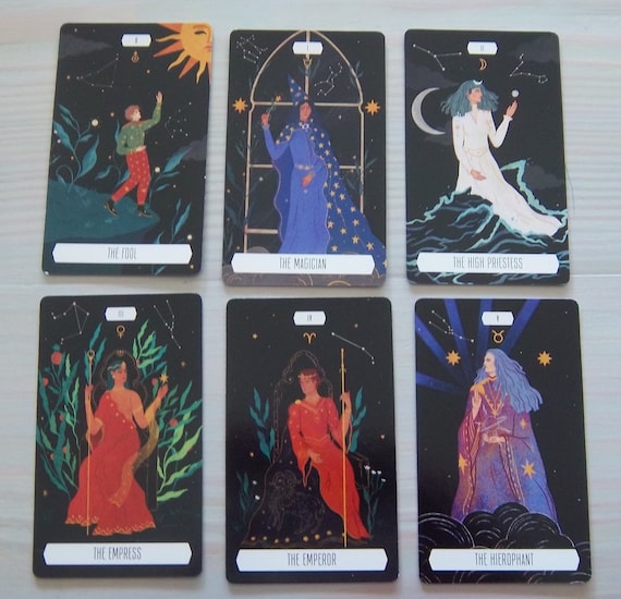 Zodiac Tarot Deck and Book Set by Ana Chavez / Cecilia Lattari