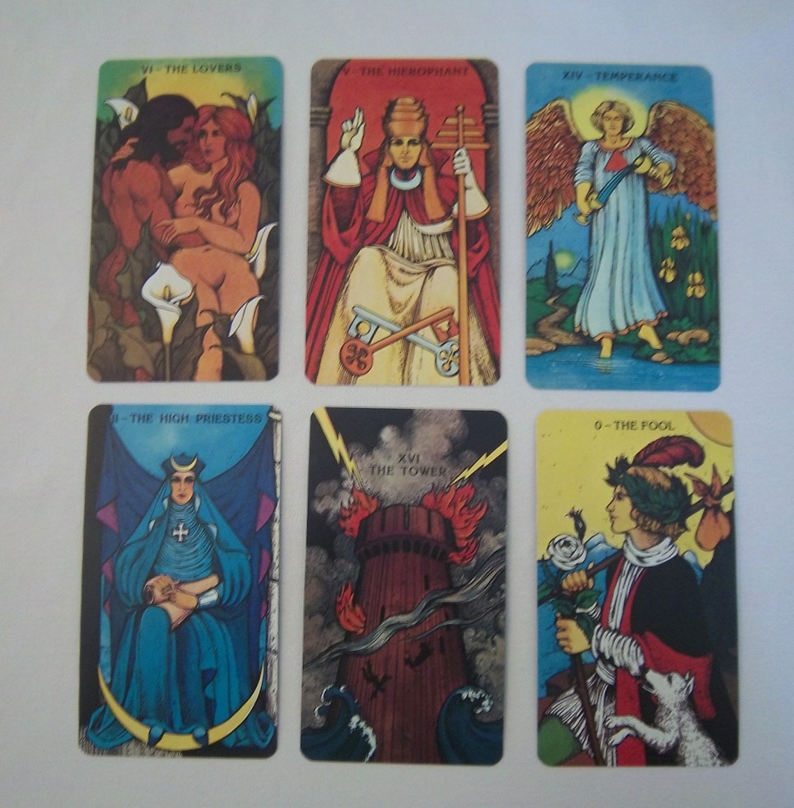 Authentic Tarot Deck Illustrated by Bill Greer Etsy
