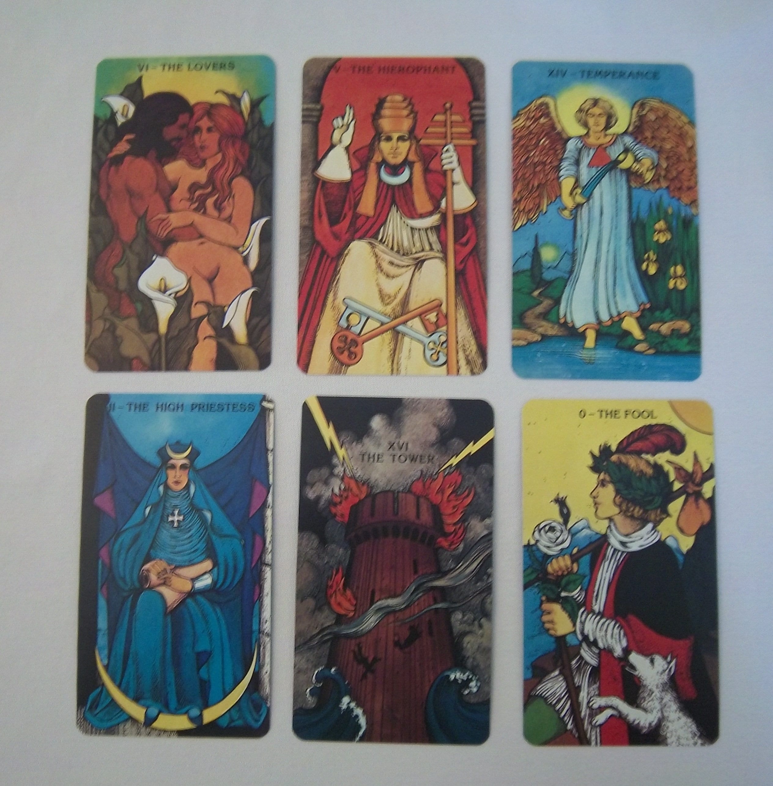 Authentic Tarot Deck Illustrated by Bill Greer Etsy