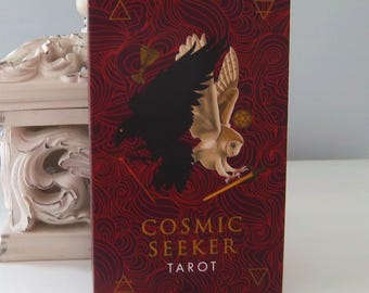 Cosmic Seeker Tarot Deck w/ Guidebook  by Nadine Waiblinger - Indie / New / Sealed