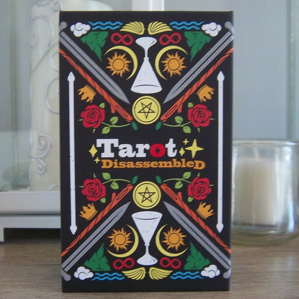 Tarot Disassembled Deck w/ Guidebook  by Jennifer Cooper Steidley - Indie / New / Sealed