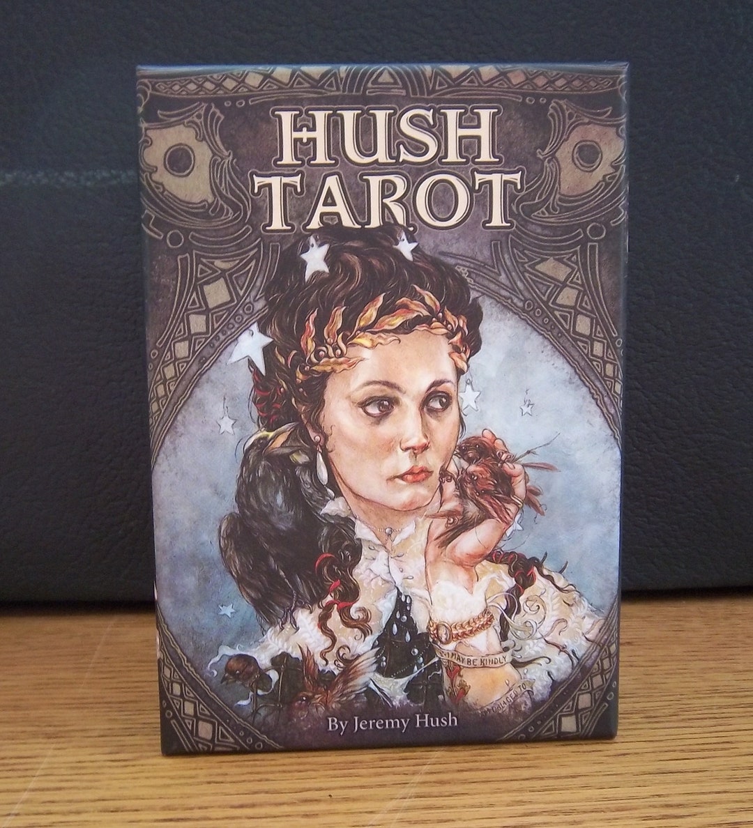Hush Tarot Deck by Jeremy Hush W/ Companion Guidebook Sealed / New Etsy