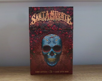 Authentic Santa Muerte Tarot Deck & Guidebook - Book of the Dead by Fabio Listrani - Lo Scarabeo - New / Sealed