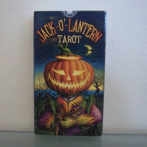 Jack-O-Lantern Tarot Deck w/ Booklet - Halloween Themed - New / Sealed - Halloween