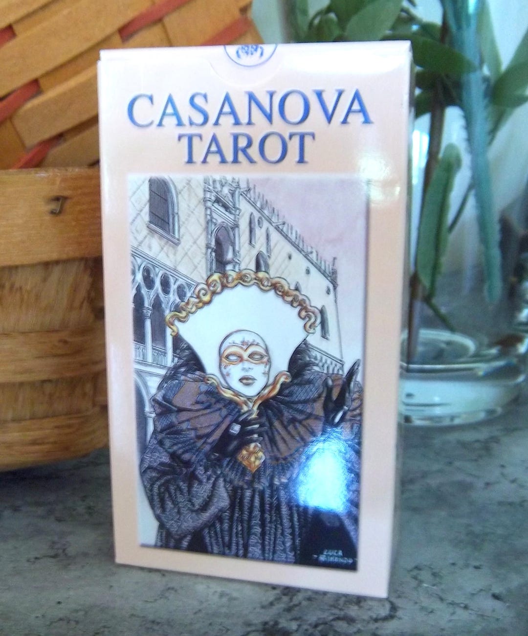 Casanova Tarot Deck W/ Instruction Booklet- Lo Scarabeo New