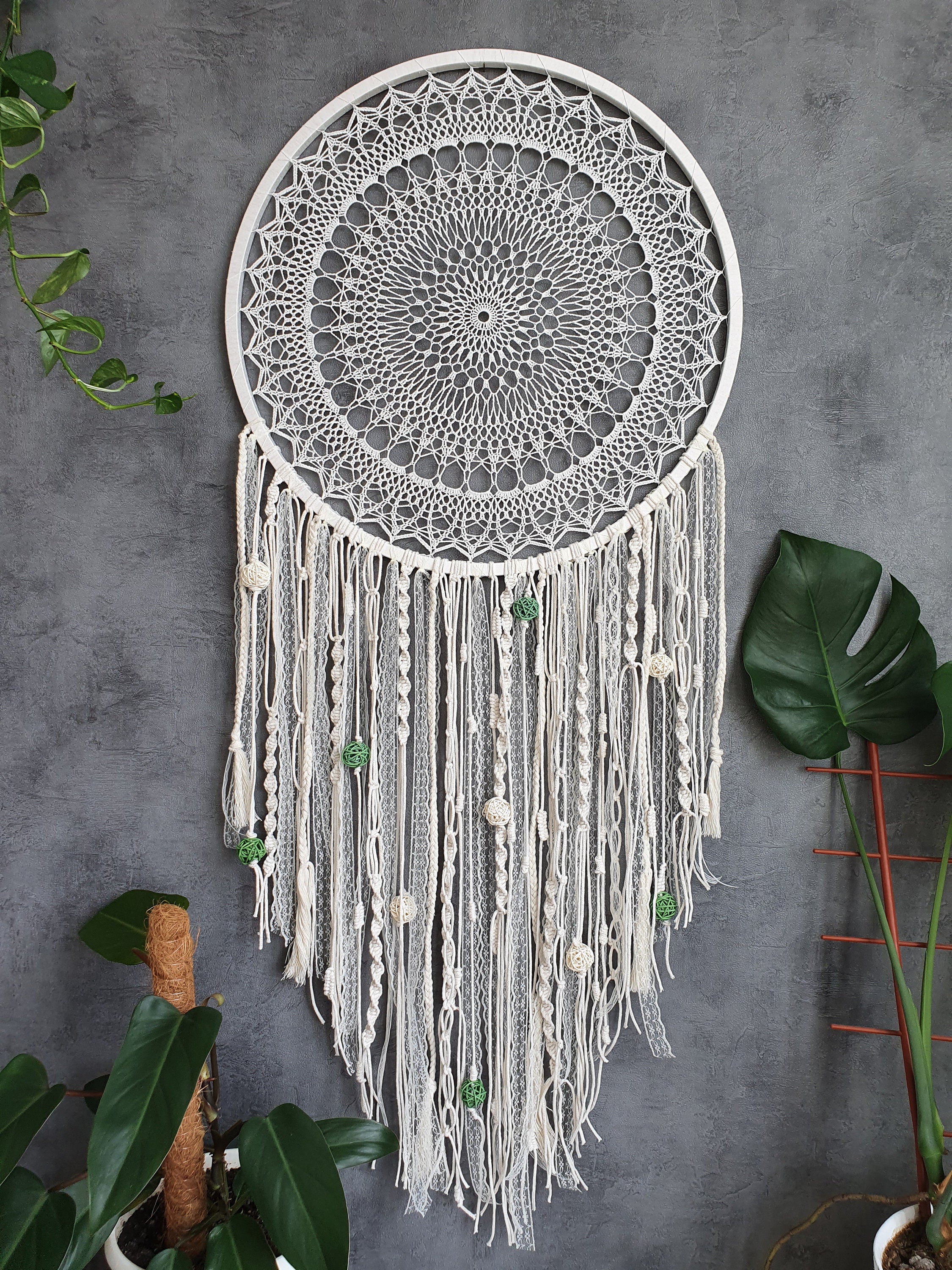 Large dream catcher wall hanging Giant dream catcher boho Etsy