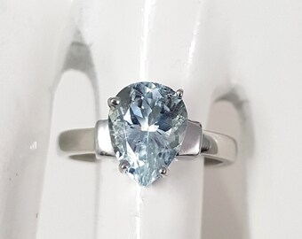 March Birthstone Ring | Etsy March Birthstone Ring | Etsy