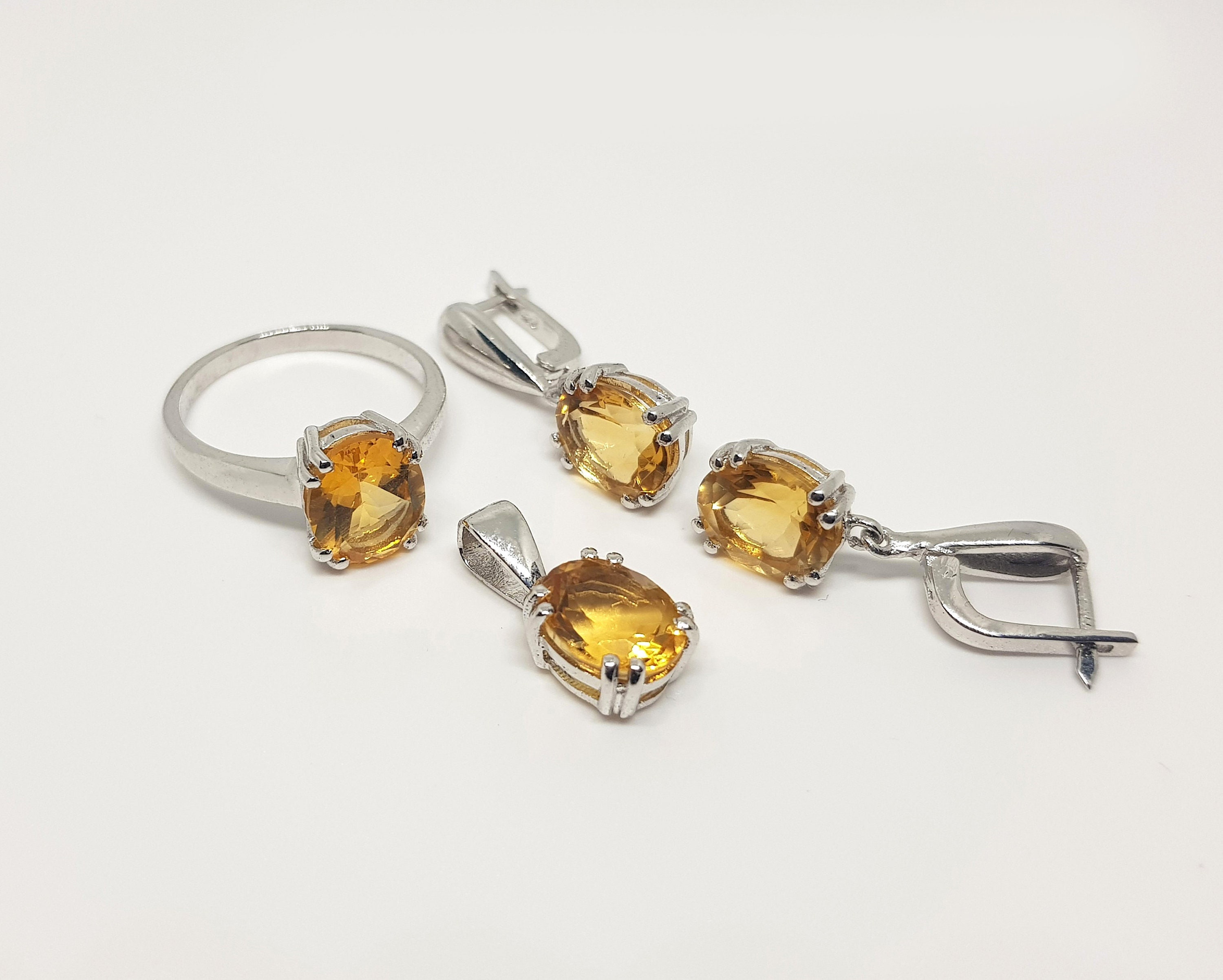 Buy Citrine Jewelry Online In India - Etsy India