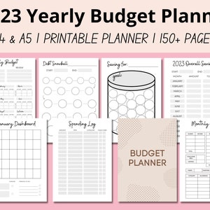 2023 Budget Planner Printable Printable Savings Planner - Etsy Australia