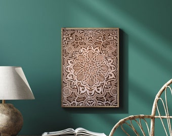 Moroccan Pattern, Moroccan Ornament Photo, Etnic Wall Art, Boho Gallery wall, Green Wall, Arabic Architecture, Eclectic Gallery Wall