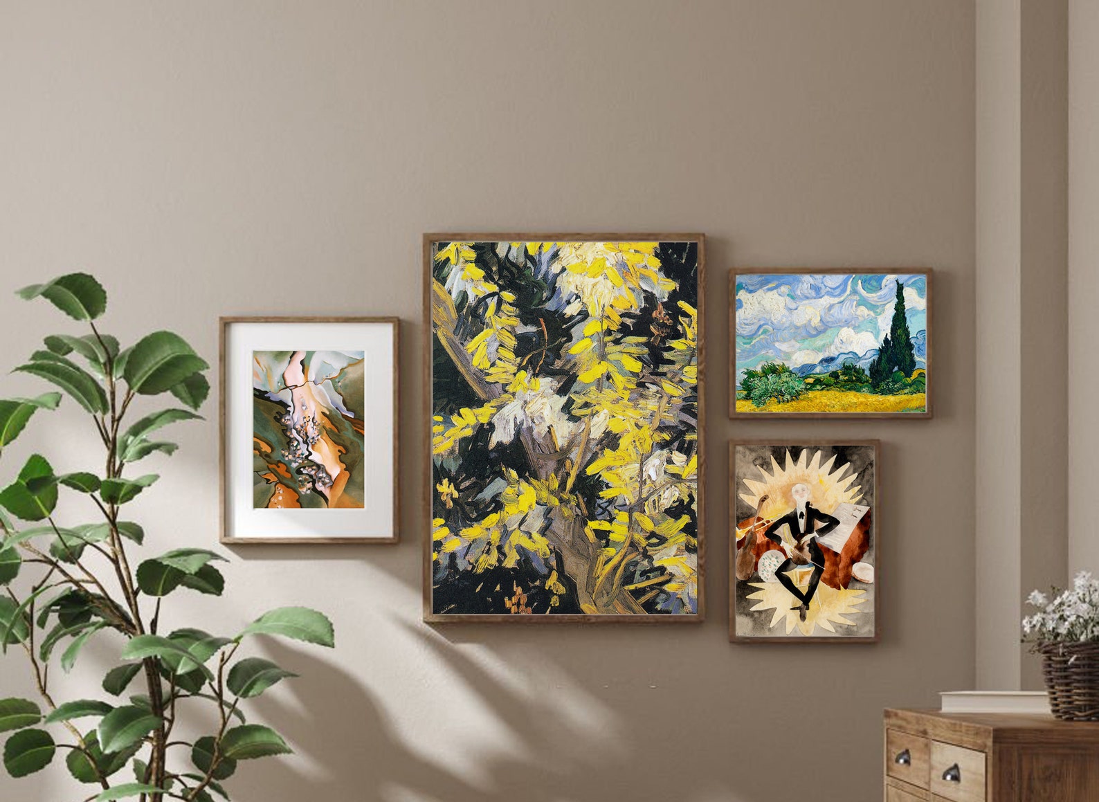 Eclectic Wall Art Set of 17 Eclectic Gallery Wall - Etsy