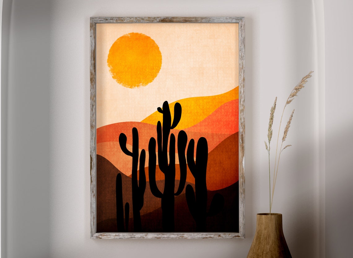 Boho Wall Art Set of 3 Gallery Wall Set of 3 Wall Decor Etsy