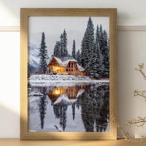 Snow Landscape Art, Winter Photography Wall Art, Christmas Wall Decor Winter Photography, Snow Covered Print, Winter Wall Decor, Winter Art