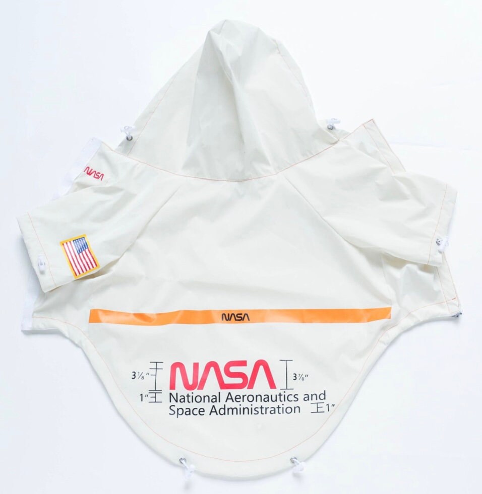 NASA Dog Rain Jacket Fluorescent Etsy Ireland