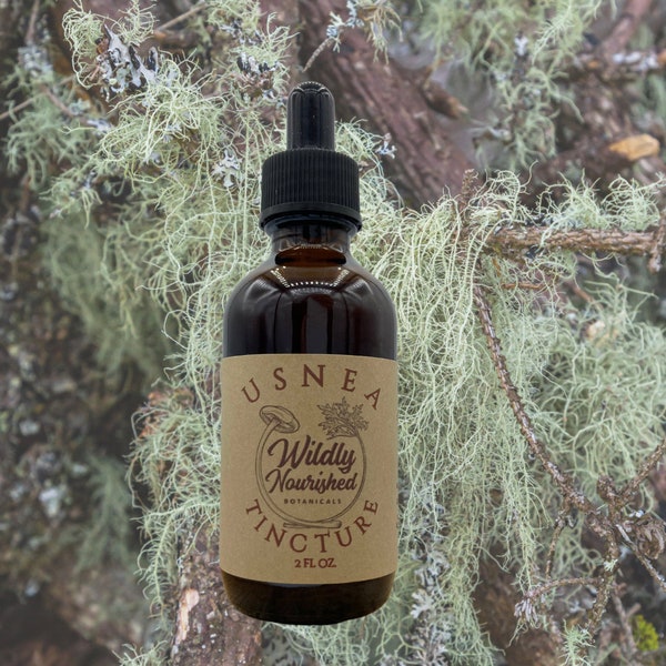 Usnea "Old Mans Beard" Extract Herbal Tincture *sustainably harvested*