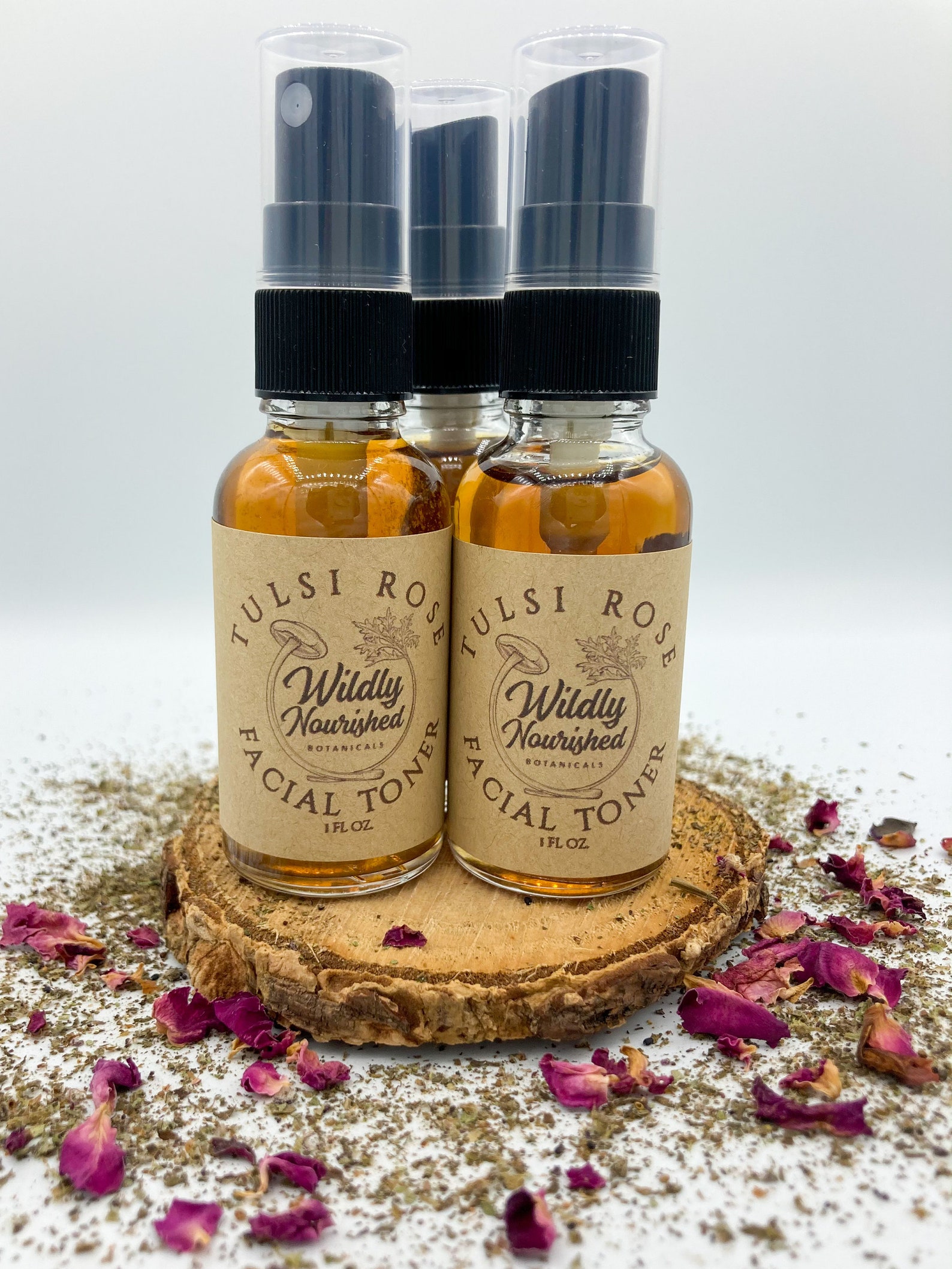 Herbal Skincare Trio Gift Set Care Kit includes Facial Etsy