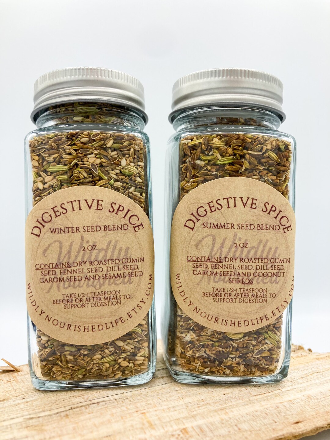 Digestive Spice Agni Support Roasted Seed Winter/summer Blend Ayurveda