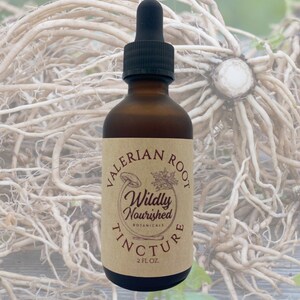 Fresh Valerian Root Tincture Herbal Extract Natural Sleep Aid Insomnia