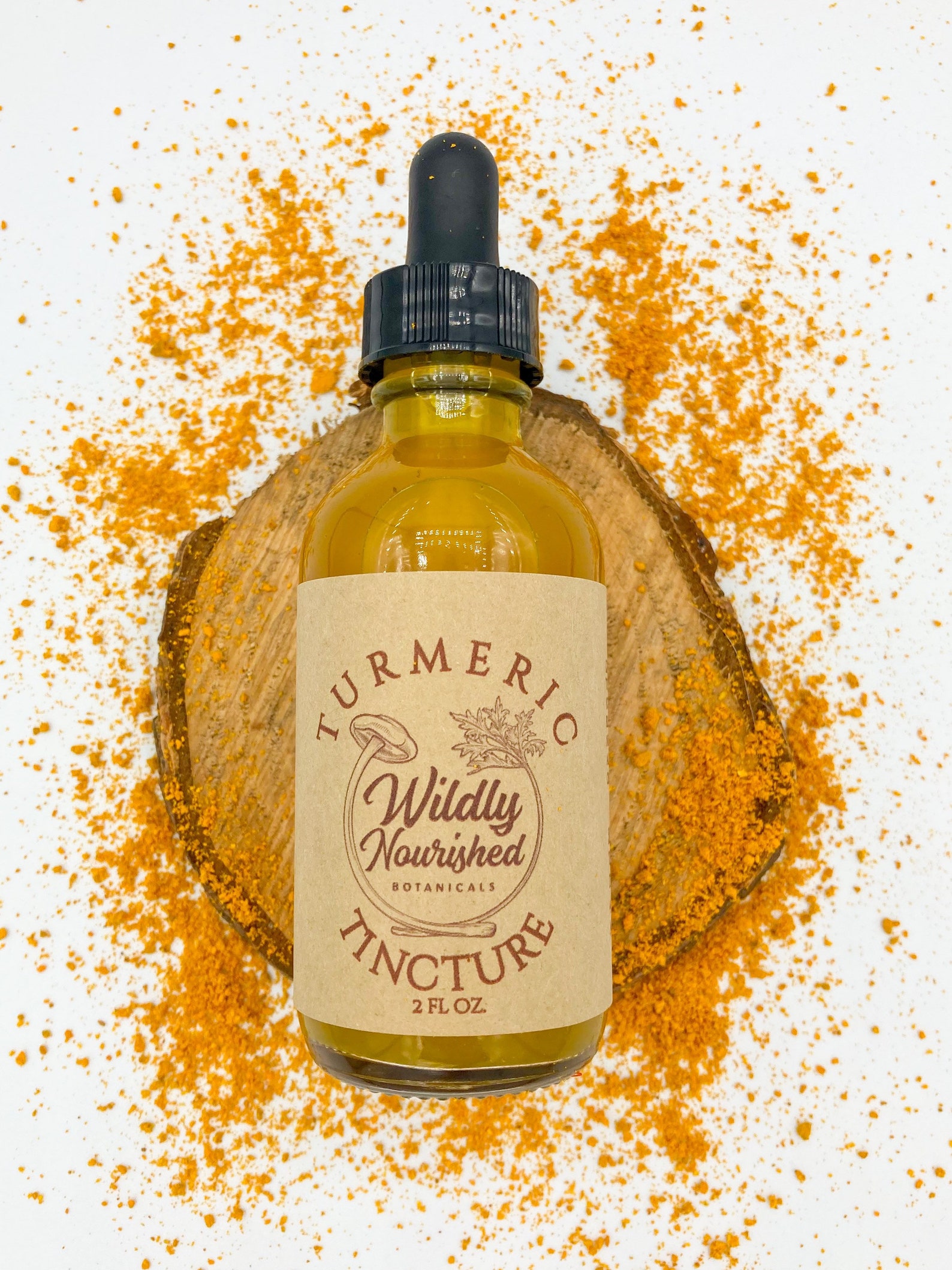 Turmeric Black Pepper Alcohol Tincture Herbal Extract Etsy