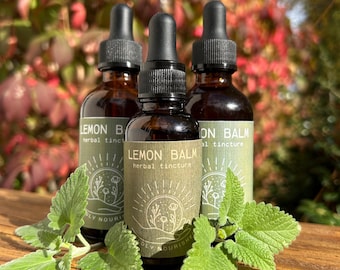 Bio Zitronenmelisse Kräutertinktur Extrakt