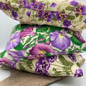 Herbal Heating Pad Rice Pouch Eye Pillow Microwaveable Mugwort Lavender Pink Salt Rice Cotton