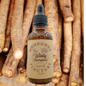Burdock Root Tincture Herbal Extract Fresh Organic