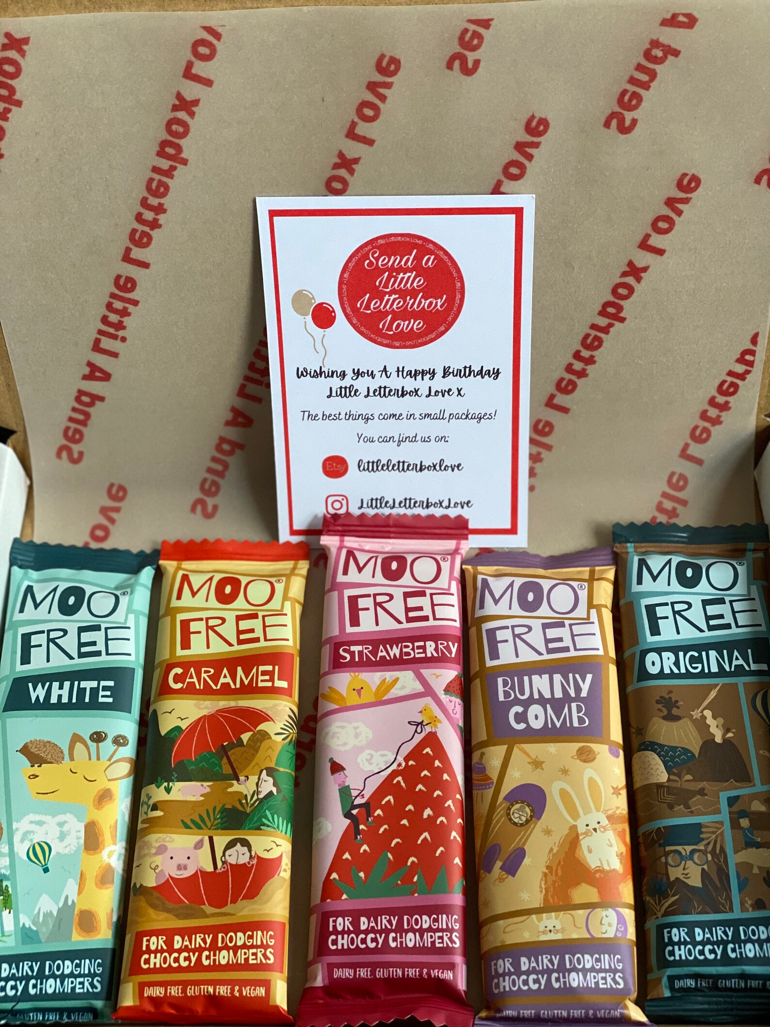 Vegan Moo Free Chocolate Selection Box Dairy Free Gluten Etsy