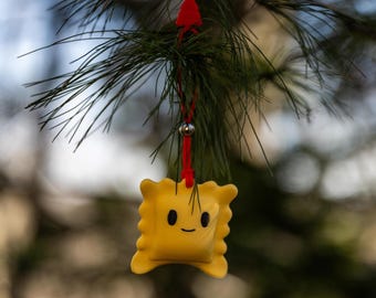 Ravioli Guy with Butt Cheeks Christmas Ornament