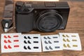 Ricoh GR III Dust Protection Sticker Set x3