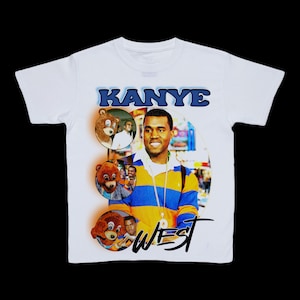 White Kanye West College Dropout Shirt