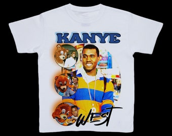 White Kanye West College Dropout Shirt