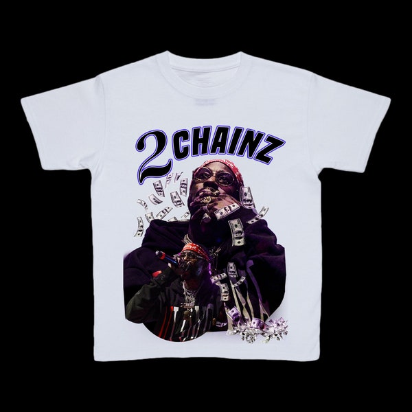 2 chainz shirt, Rapper T-Shirt, Hip Hop T-Shirt, Vintage Rapper T-Shirt, Vintage T-Shirt