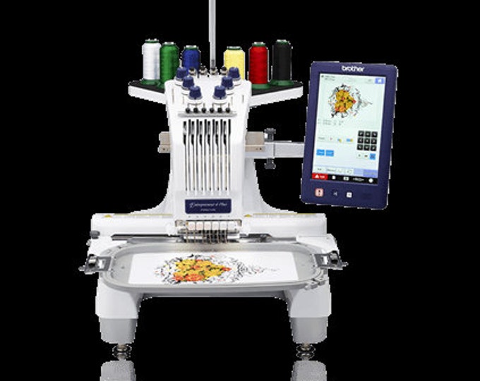 Demo Model Brother PR670E 6 Needle Brother Embroidery Machinelightly