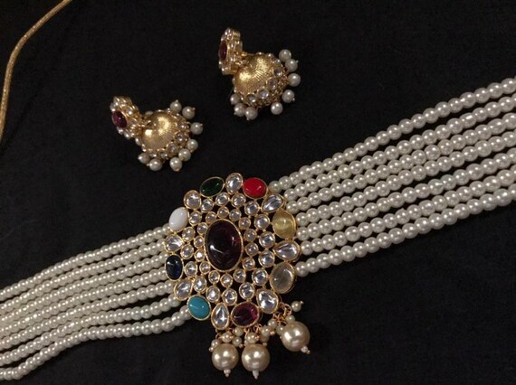 Moti choker designs deals