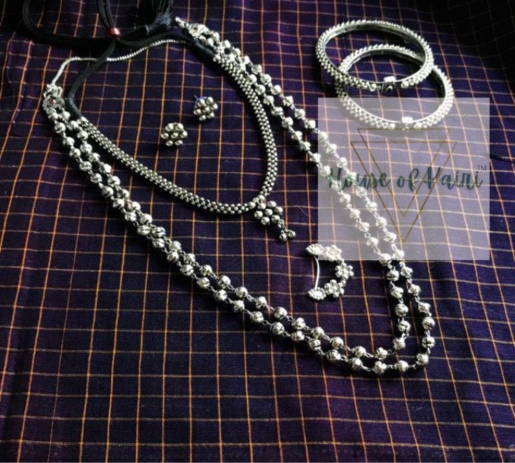 Oxidized Handmade Maharashtrian 