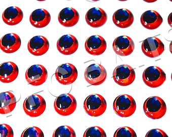 Peacock Eyes Fish Eyes Fishing Lure Eyes 3D Fish Eyes