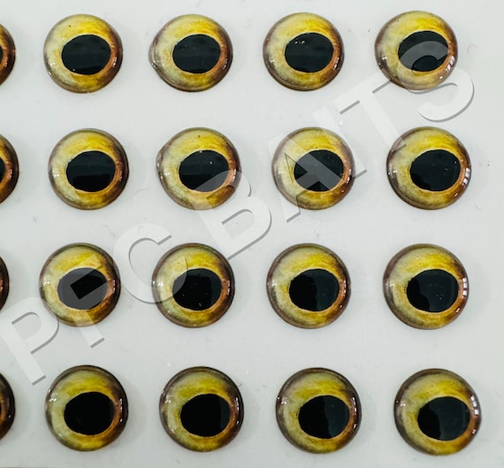 8mm 3d fish lure eyes Fishing like quality for lifelike appeal 3D-Holographic Fishing Lure Eyes For