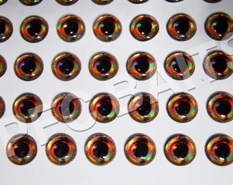 North Pike Eyes Fish Eyes Fishing Lure Eyes 3D Fish Eyes