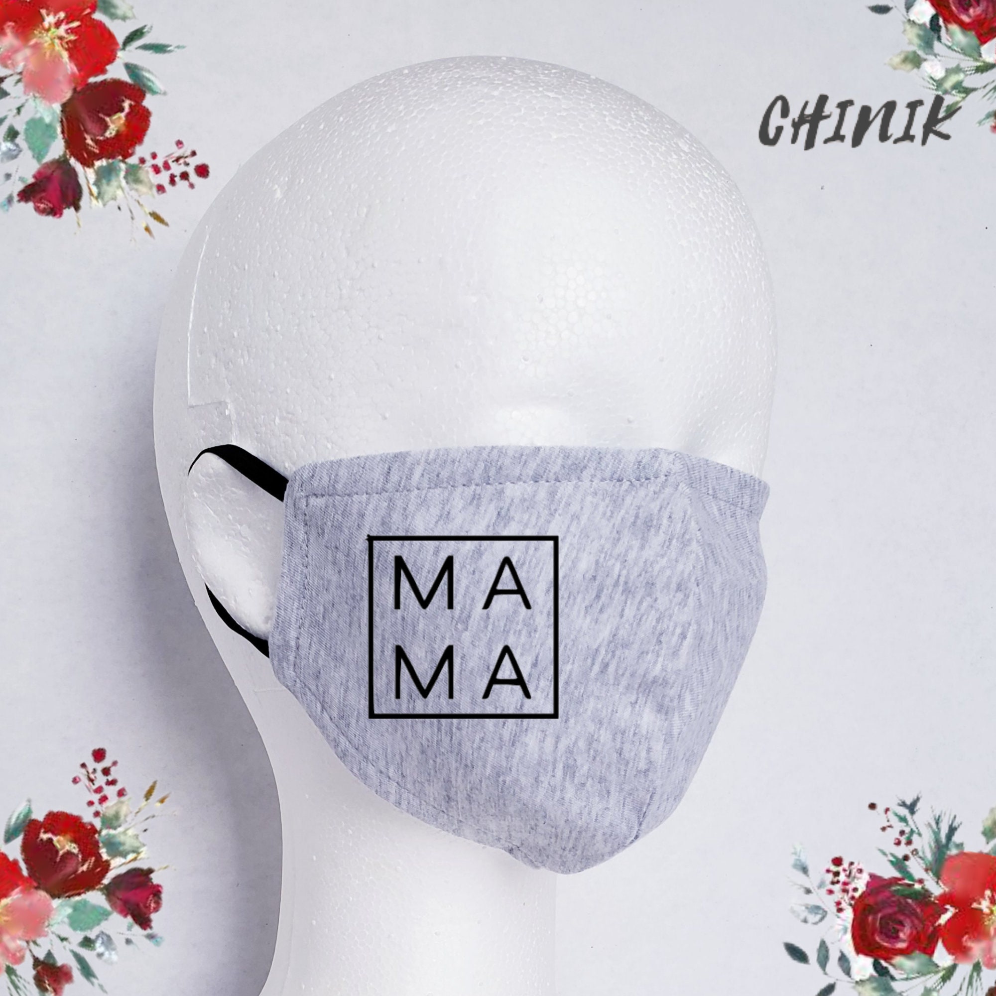 Mama face mask mom face mask mothers day face mask handmade Etsy