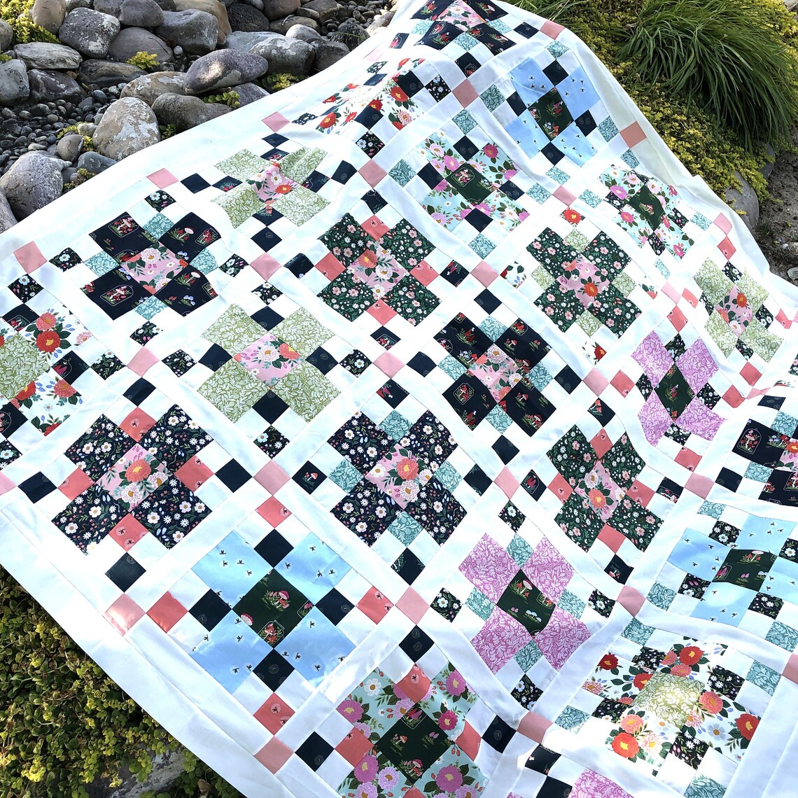 Shortbread Bites Quilt Pattern - PDF Version - Easy Beginner Squares ...