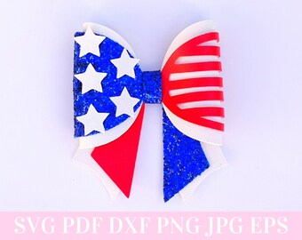 Download 4th Of July Bows Svg Etsy