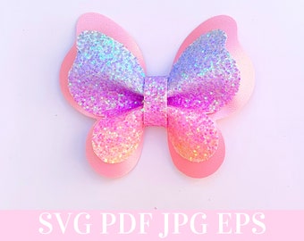 Download Butterfly Hair Bow Etsy