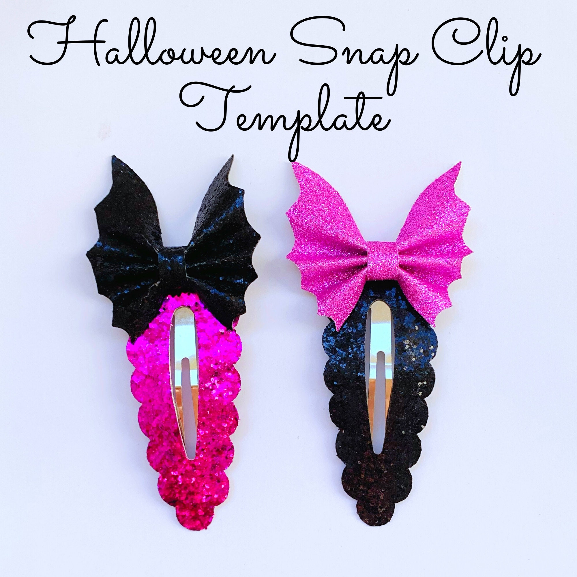 Halloween Snap Clip SVG - Bat Halloween Snap Clip SVG, PDF - Digital ...